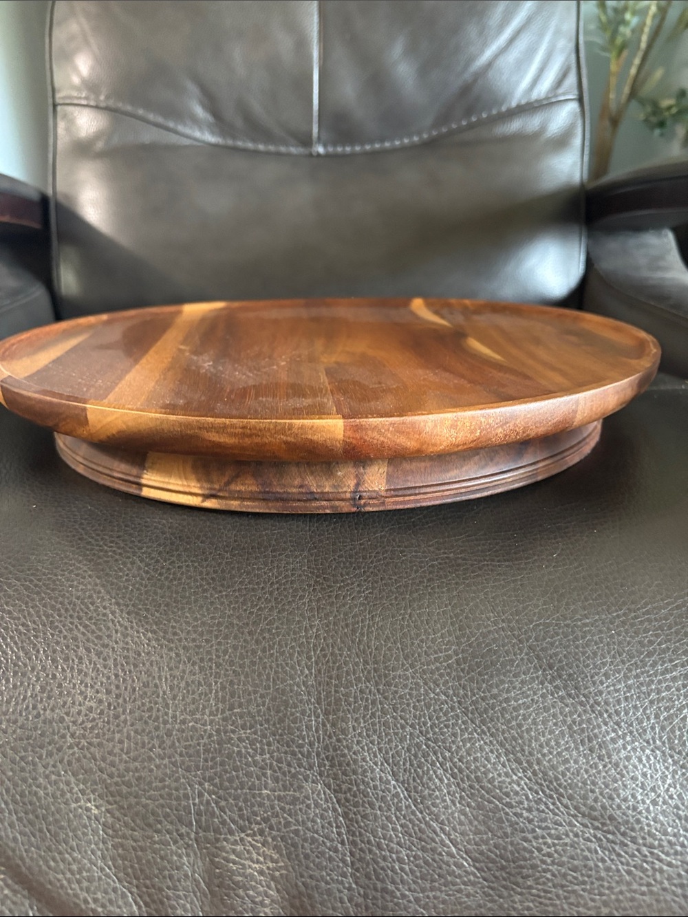 Hearth & Hand Wood Serving Platter in Brown - Picture 4 of 5